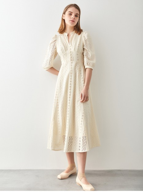 sd-18157 dress-white